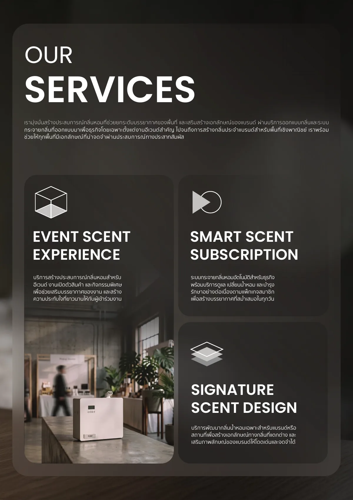 Scent Service Catalogue, page 3